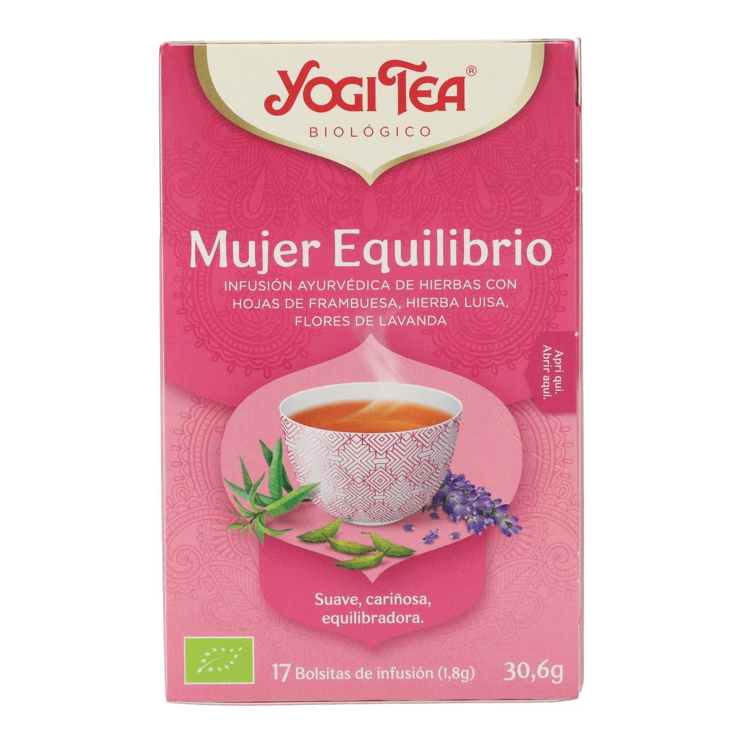 Yogi Tea BIO Woman Balance, 17 saquetas de chá