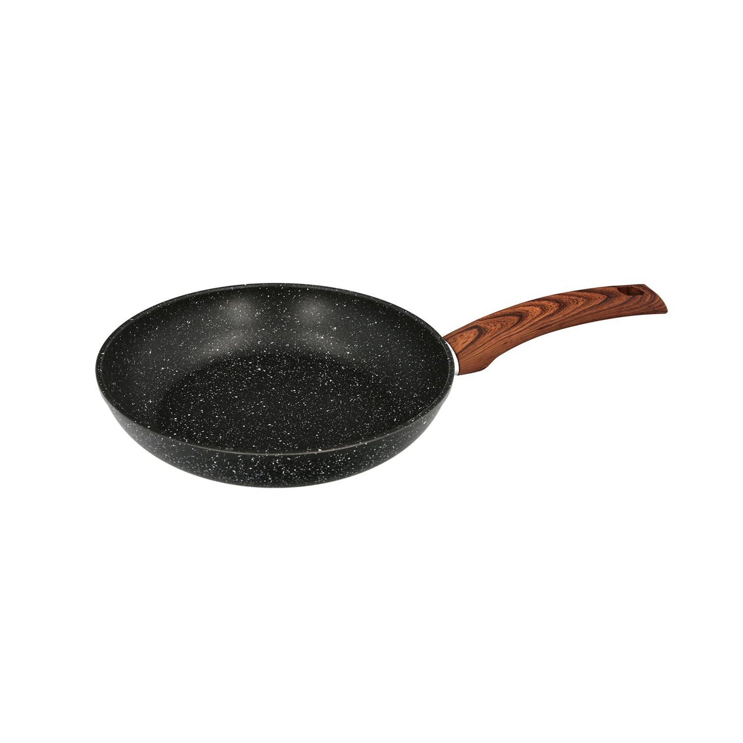 Sarten Aluminio Forjado Antiadherente Ø 24 X 5 Cm. Mango Engomado / 5 Capas / Acabado Piedra / Apta Para Todo Tipo De Cocinas_0