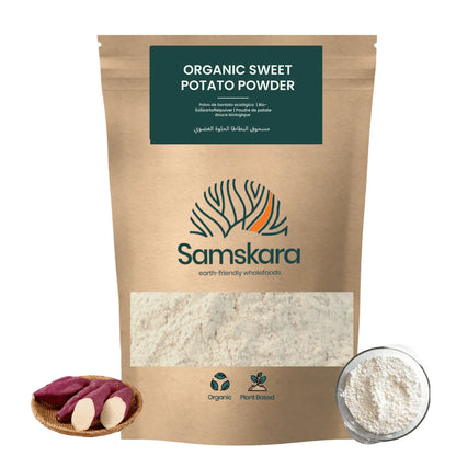 Boniato En Polvo Bio - 500G | Superalimento Ecológico Vegano Para Batidos, Smoothies Y Zumos, Sin Azúcares Añadidos_0