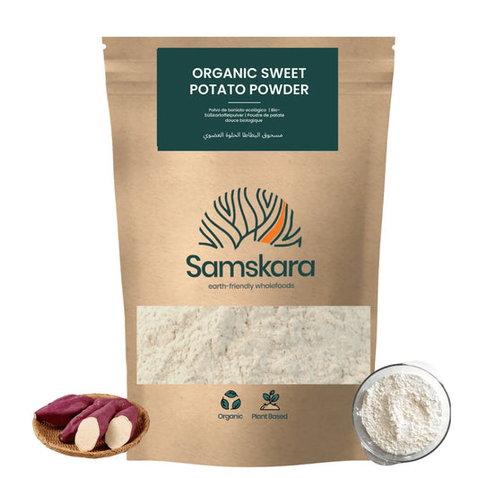 Boniato En Polvo Bio - 250g | Superalimento Ecológico Vegano Para Batidos, Smoothies Y Zumos, Sin Azúcares Añadidos_0