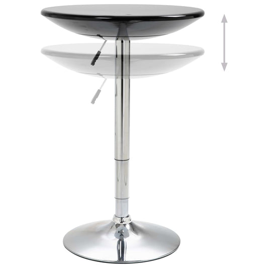Mesa Alta De Cocina Abs Negro Ø60 Cm_0