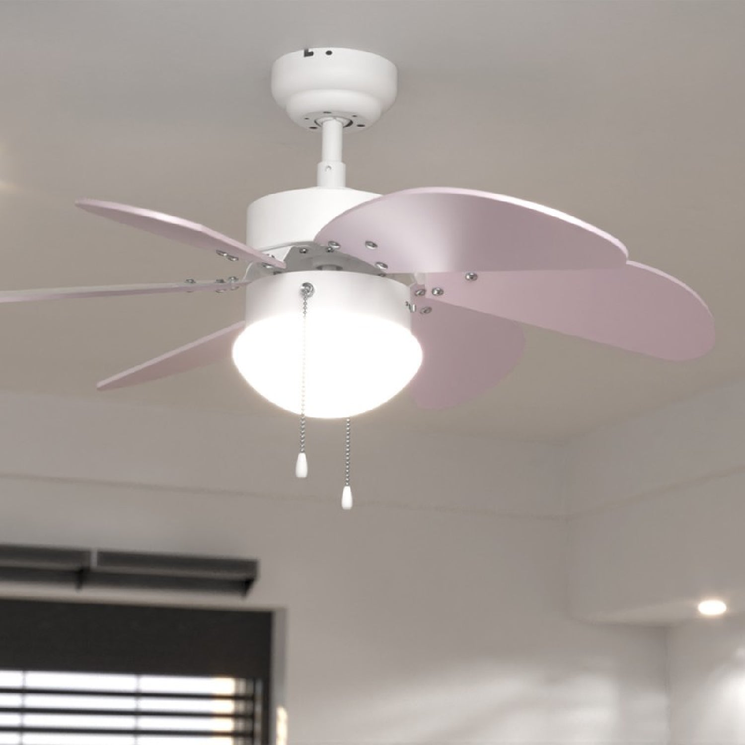 Cecotec Ventilador De Techo Con Luz Ventilador De Techo Energysilence Aero 3600 Vision Purple_1