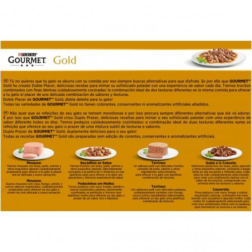 GOURMET GOLD Double Pleasure Assorted Multipack (12x85g)