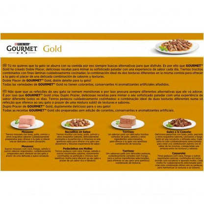 GOURMET GOLD Double Pleasure Assorted Multipack (12x85g)