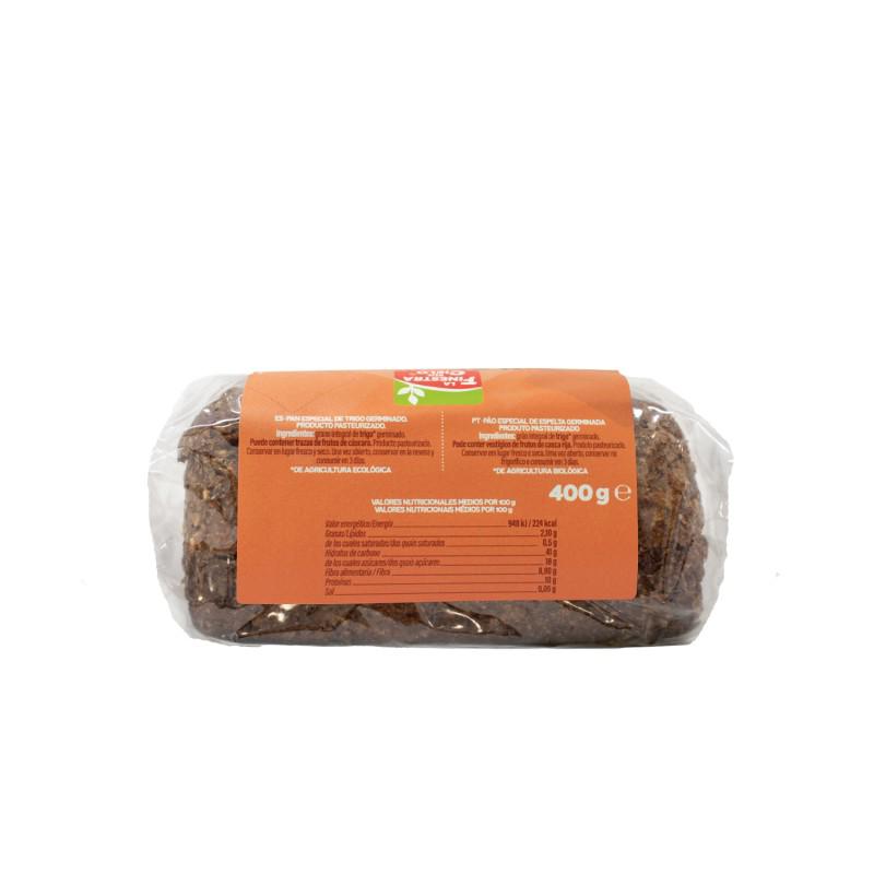 Pão de Trigo Germinado Biológico La Finestra sul Cielo 400 g