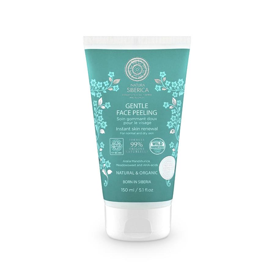 Peeling facial suave para pele normal/seca Natura Sibérica, 150 ml