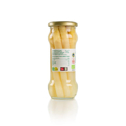 Espargos brancos biológicos 6/12 frutos grossos 340 g