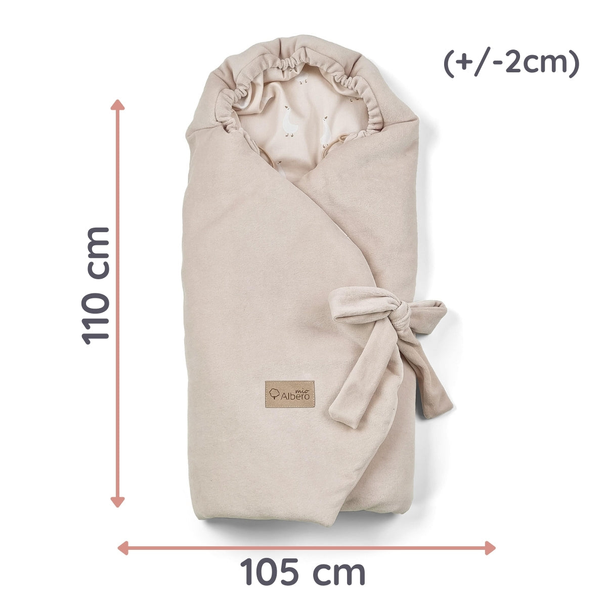 Saco Portabebé Inivero Algodón-velour Unviersal Goose_3