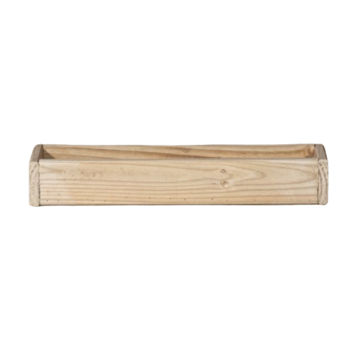 Jardinera Balcona De Madera Tratada Vidahuerto 60x13x9 Cm_1