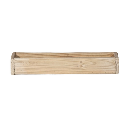 Jardinera Balcona De Madera Tratada Vidahuerto 60x13x9 Cm_1