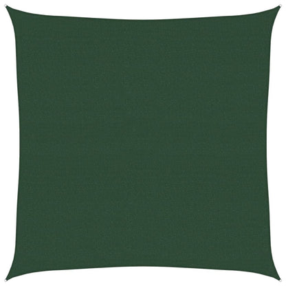 Vidaxl Toldo De Vela Verde Oscuro Hdpe 160 G/m² 4,5x4,5 M_0