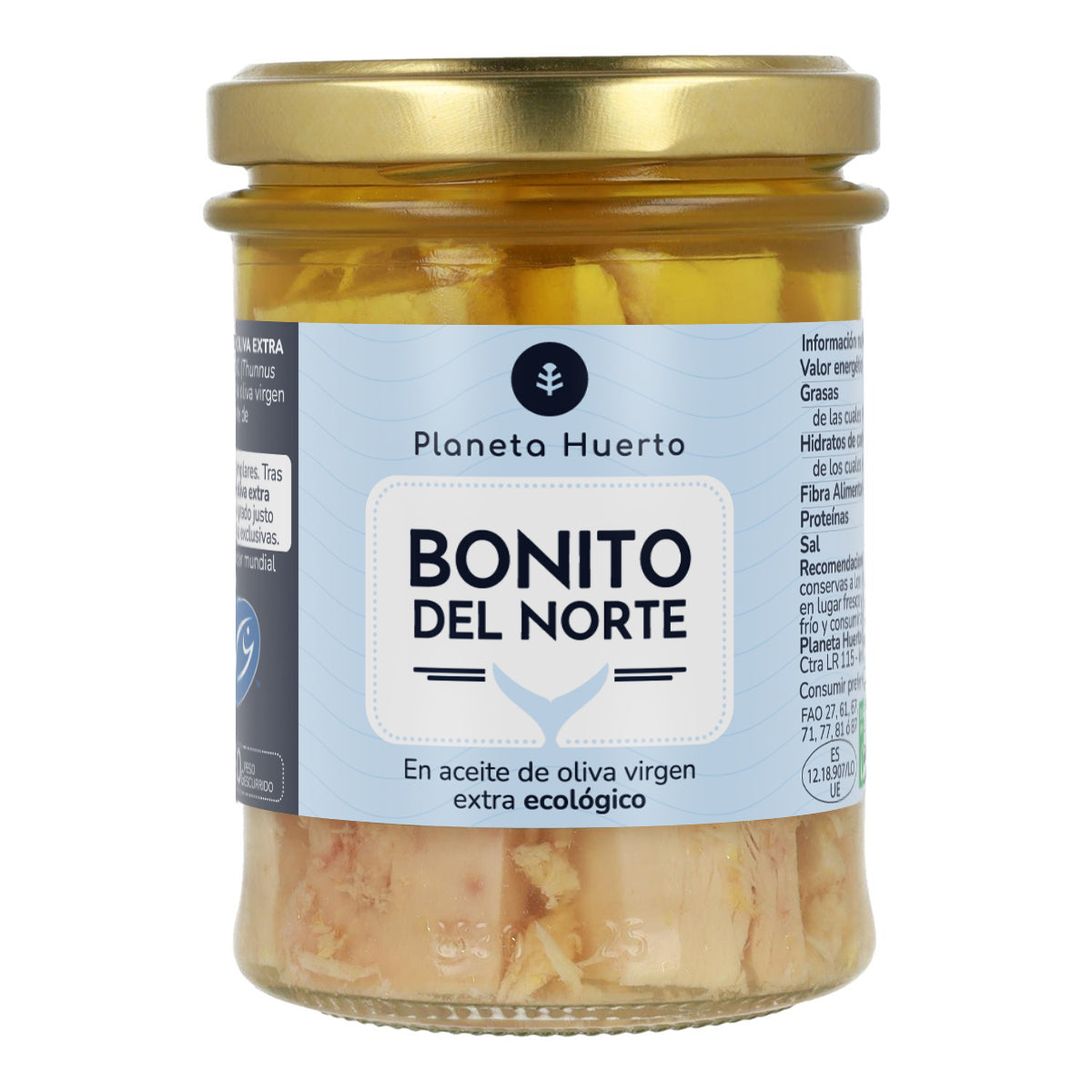 Bonito del Norte em azeite ECO Planeta Huerto 200 g