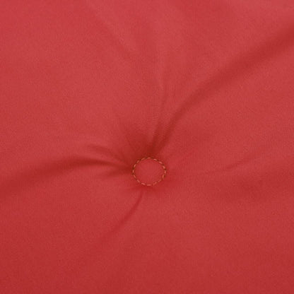 Vidaxl Cojín De Banco De Jardín Tela Oxford Rojo 150x50x3 Cm_4