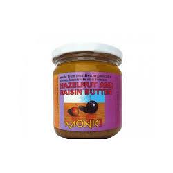 MONKI CREME DE AVELÃS E UVAS PASSAS 330 G BIOLÓGICO