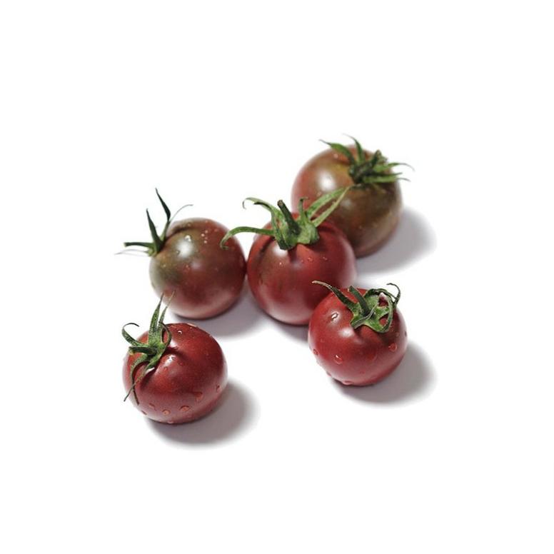 Mudas de tomate cereja preto, 6 unidades, variedade tradicional