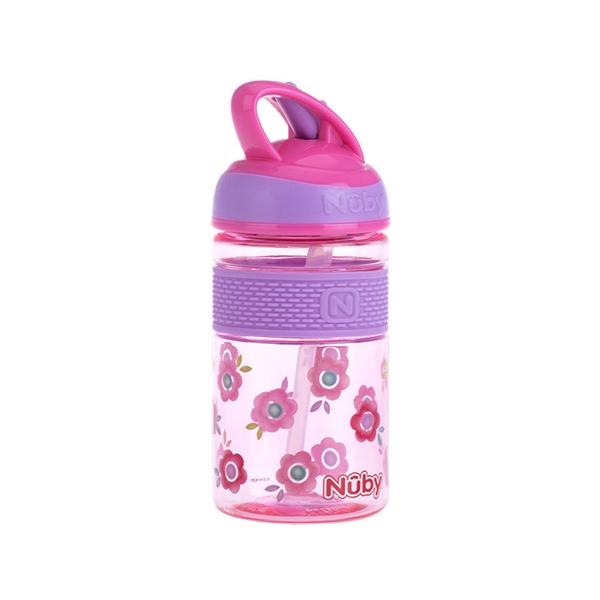 Copo com tetina rígida Nûby 360ml + 3a