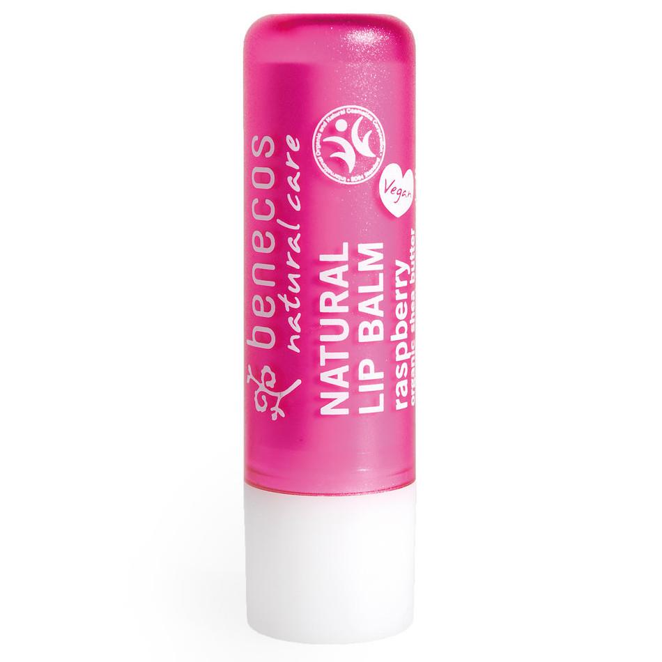 Bálsamo labial vegan de framboesa Benecos 4,7 g