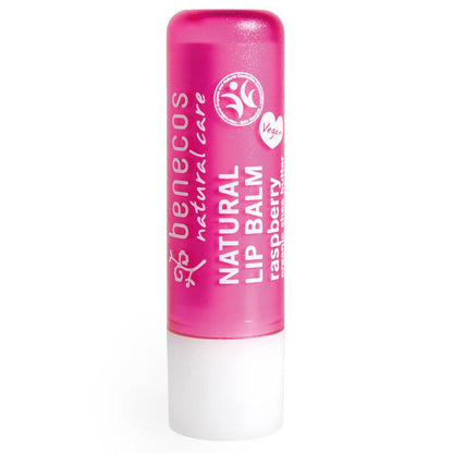 Bálsamo labial vegan de framboesa Benecos 4,7 g