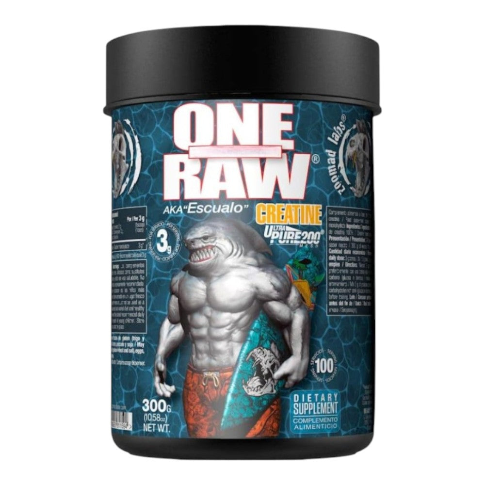 One Raw Creatine Ultra Pure 200 Mesh 300 Gr Cherry Bomb_0