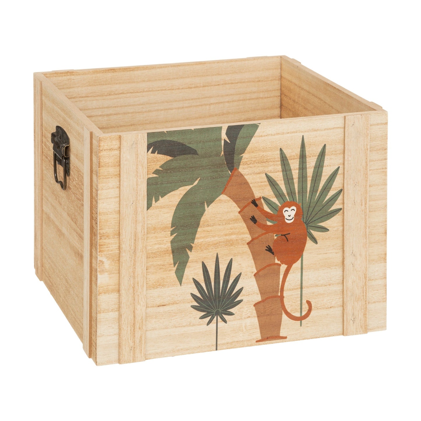Juego De 3 Cajas Para Niños jungle, Madera_2