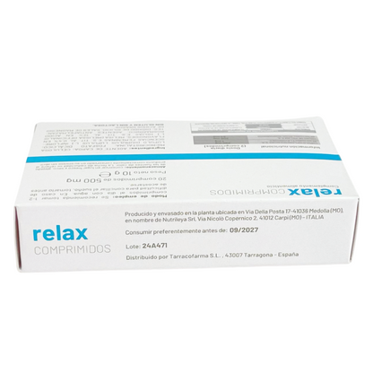 Relax Comprimidos – Alivio Natural Para La Ansiedad, El Estrés Y El Sueño_1