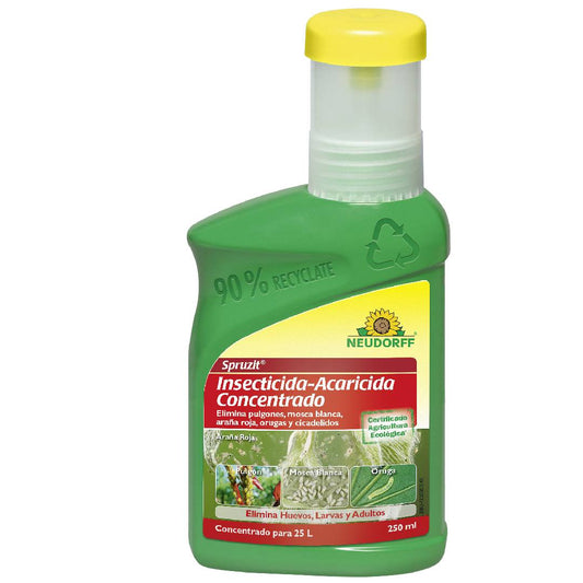 Inseticida Acaricida Ecológico Spruzit Concentrado 250 ml Neudorff