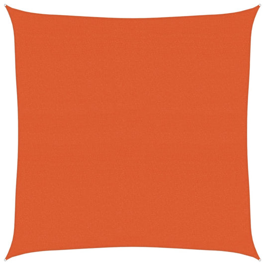 Toldo De Vela Cuadrado Hdpe Naranja 160 G/m² 6x6 M_0
