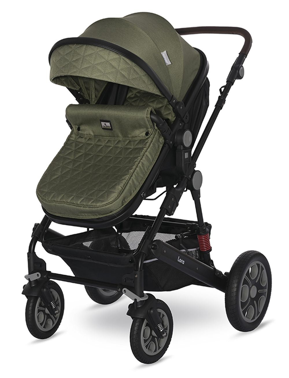 Carrito Dúo Convertible Lora Hasta 15 Kg Loden Green_2