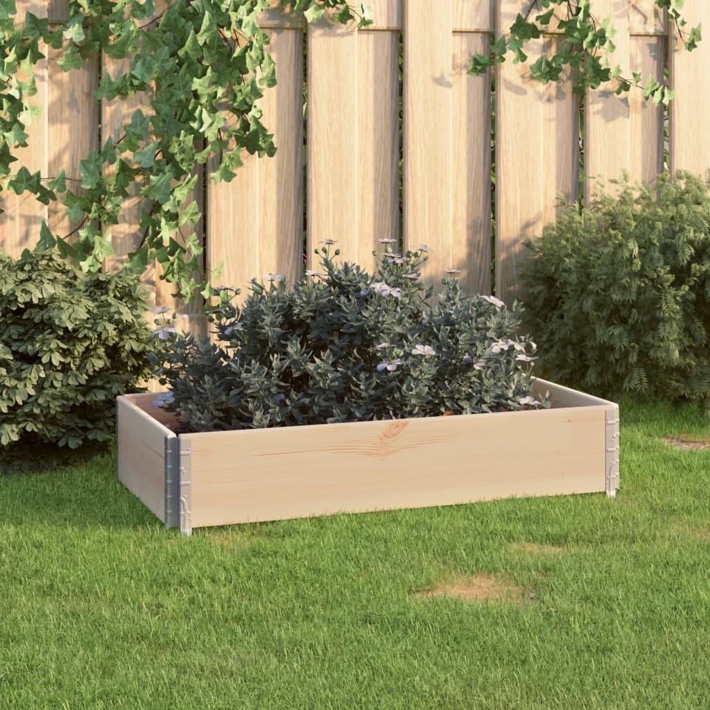 Arriate De Madera Maciza De Pino 50x100 Cm_1