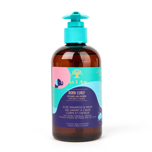 Born Curly Aloe Shampoo & Wash_0