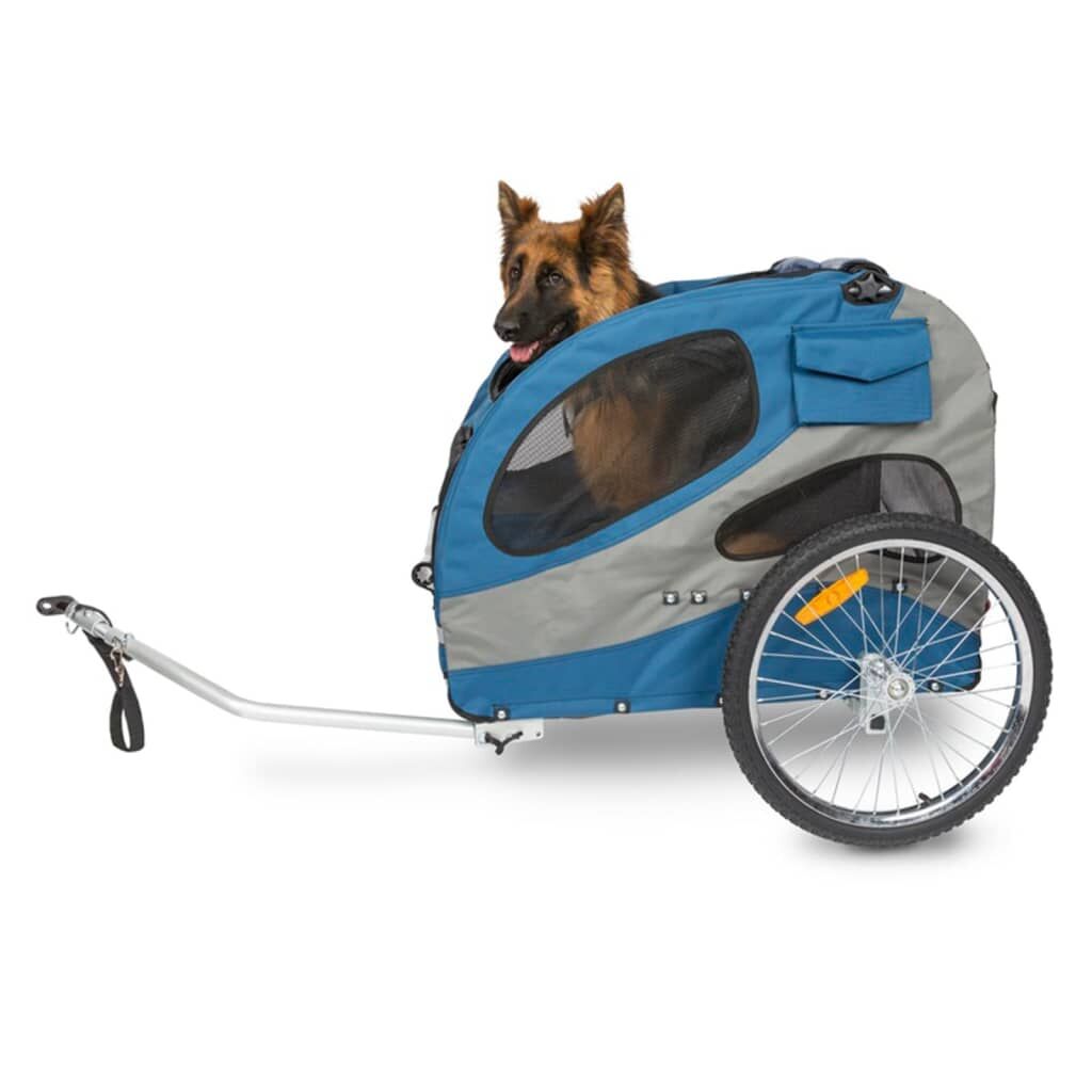 Petsafe Remolque De Bicicleta Para Perros Happy Ride L Azul_4