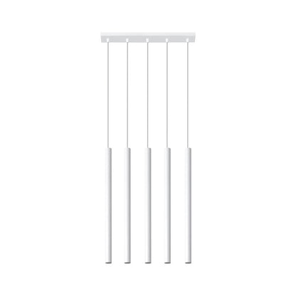 Lámpara De Techo Pastelo 5 Blanca, G9_1