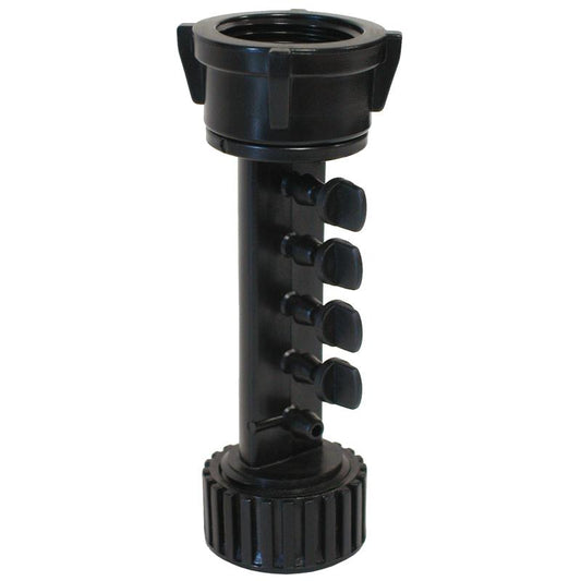 Tê coletor rosca fêmea com 5 saídas independentes 3/4