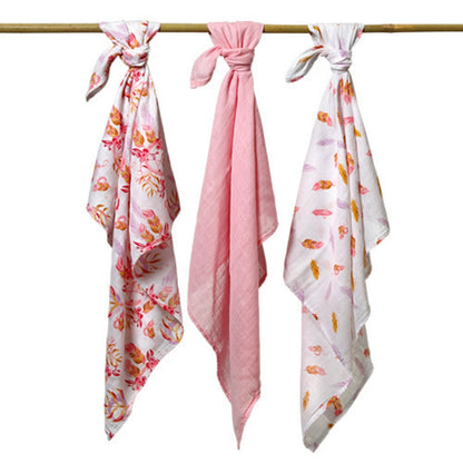 Babyono Pack 3 Muselinas Natural Bambú Organico 70x70 Cm | Suavidad Superior Que Respeta La Piel De Tu Bebé_4