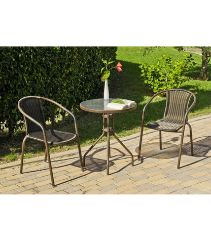 Pack 2 Sillones Terraza Jardín Brasil-3 Acero 78 Cm(alto) 55 Cm(ancho)64 Cm(fondo)_4