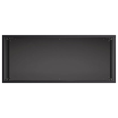 Macetero De Jardín 2 Uds. Negro 50 X 20 X 75 Cm_4