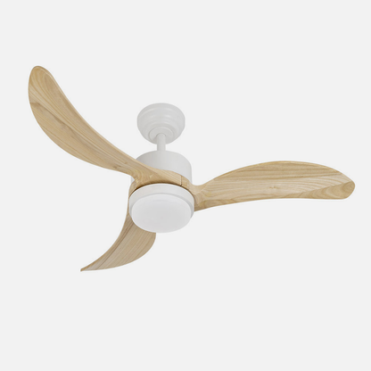 Ventilador Dc Bembezar 24w Blanco 3 Aspas Haya 107d 2424lm 3000-6500k C/remoto, Reg. Intensidad, Timer, Mem._2