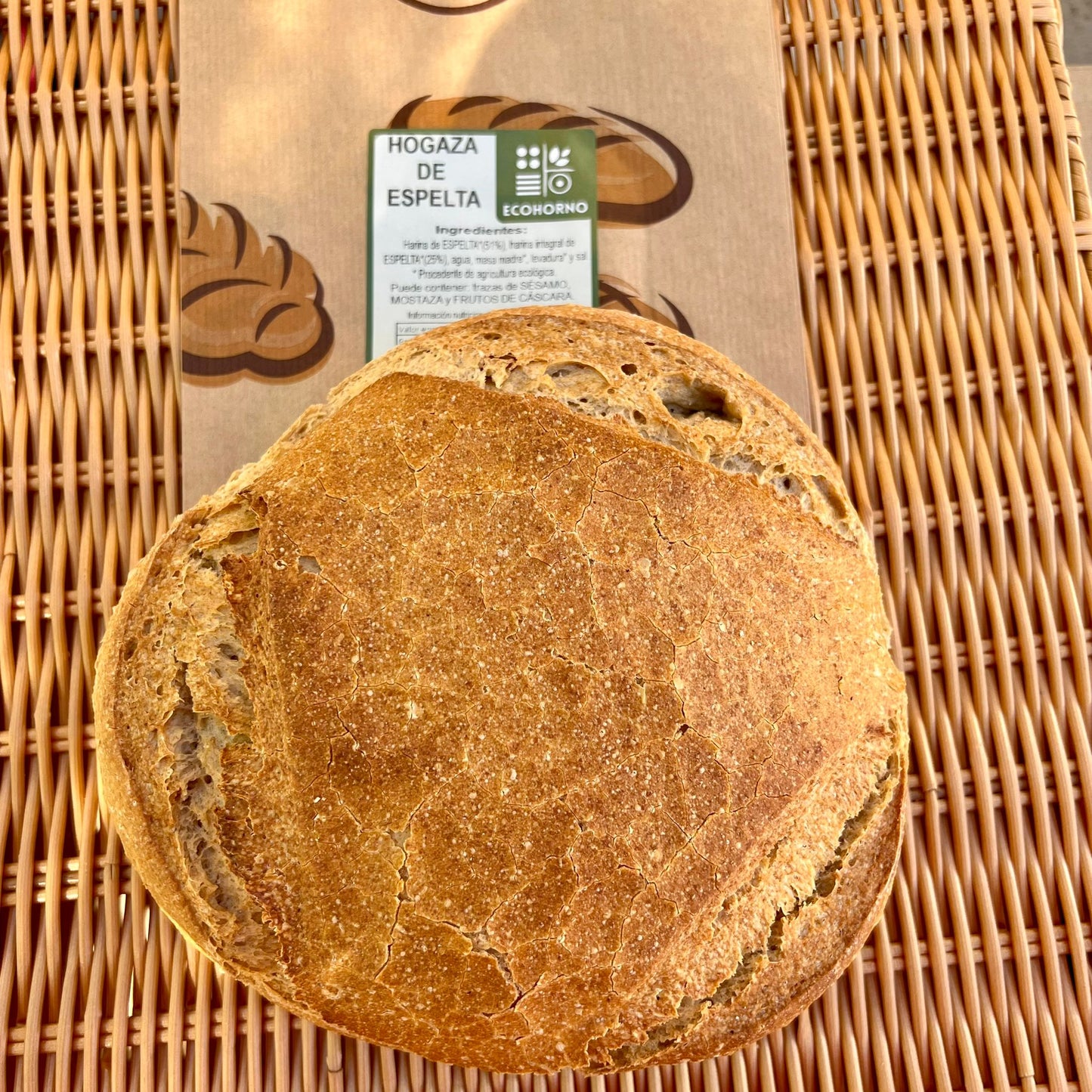 Hogaza de pan de espelta ecológica 500 g_1