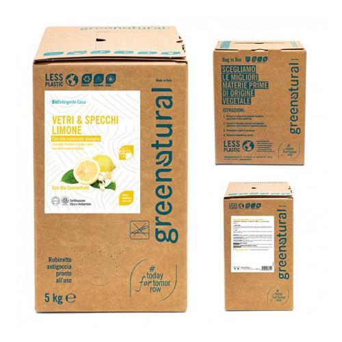Limpa vidros e espelhos Greenatural 5 kg