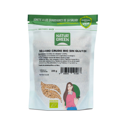 Sésamo cru biológico Naturgreen 225 gr
