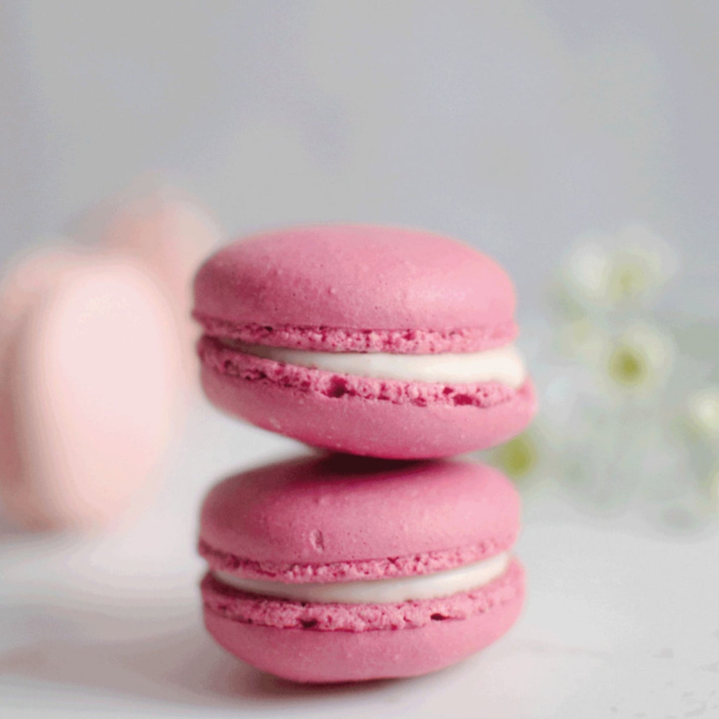 Macaron SIN Gluten Fresa Cuorenero 42g
