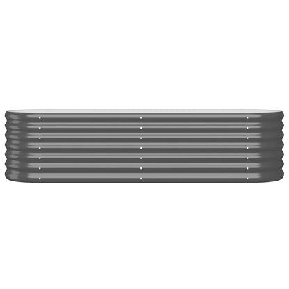 Jardinera Arriate Acero Galvanizado Antracita 152x40x36 Cm_2