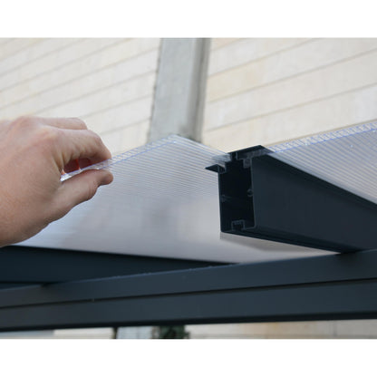 Pérgula anexa cinza Sierra 299x860 m 