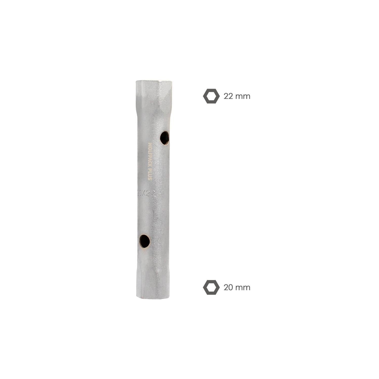 Llave Tubo Tubular 20x22 Fabricada En Acero Cromo Vanadio, Llave Grifería, Llave De Tubo Para Grifos, Llaves De Tubo Doble_1