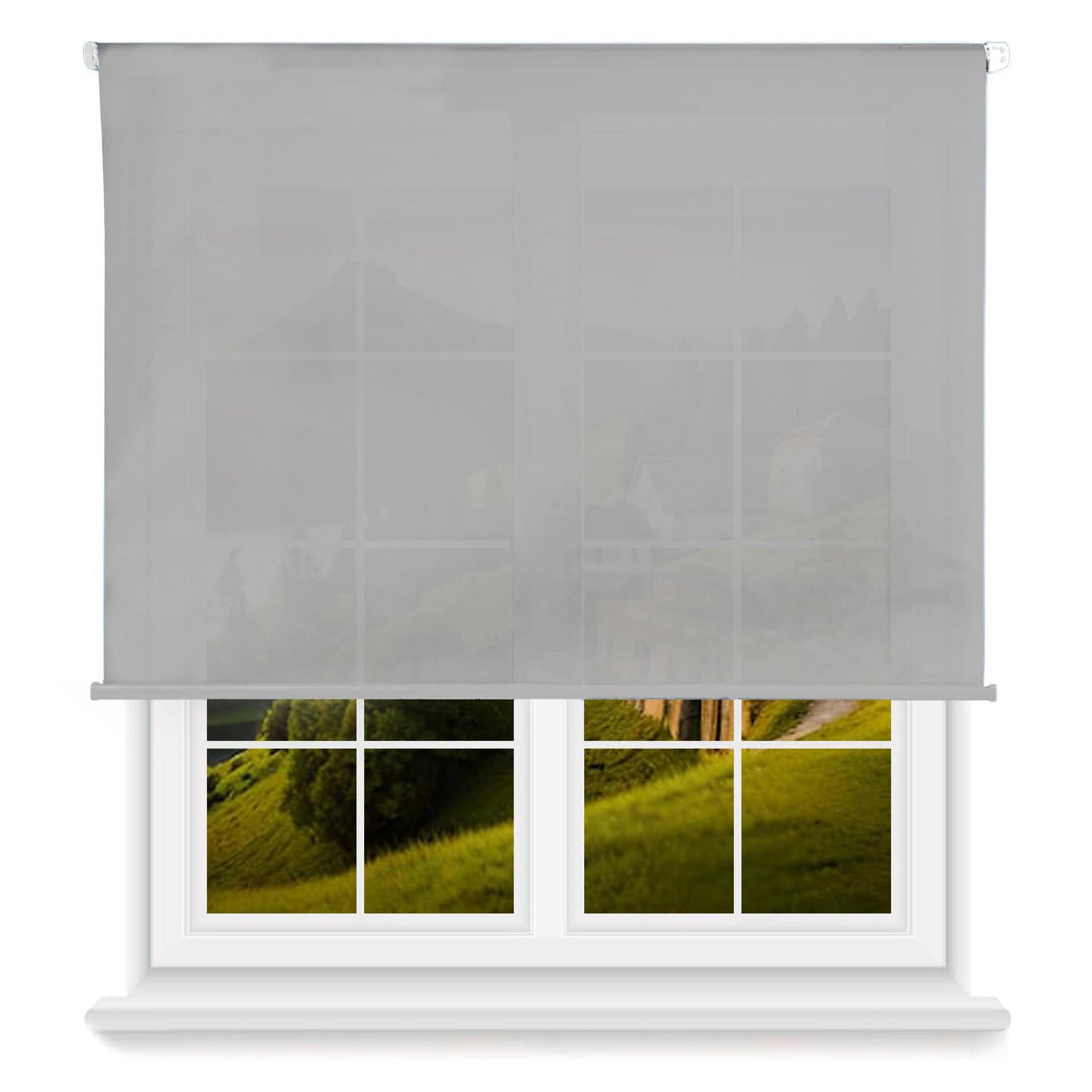 Estor Gris 120x250cm Translúcido Enrollable Wellhome_0