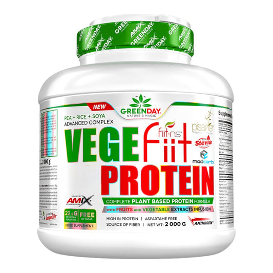 Greenday Vegefiit Protein 2 Kg Vainilla_0