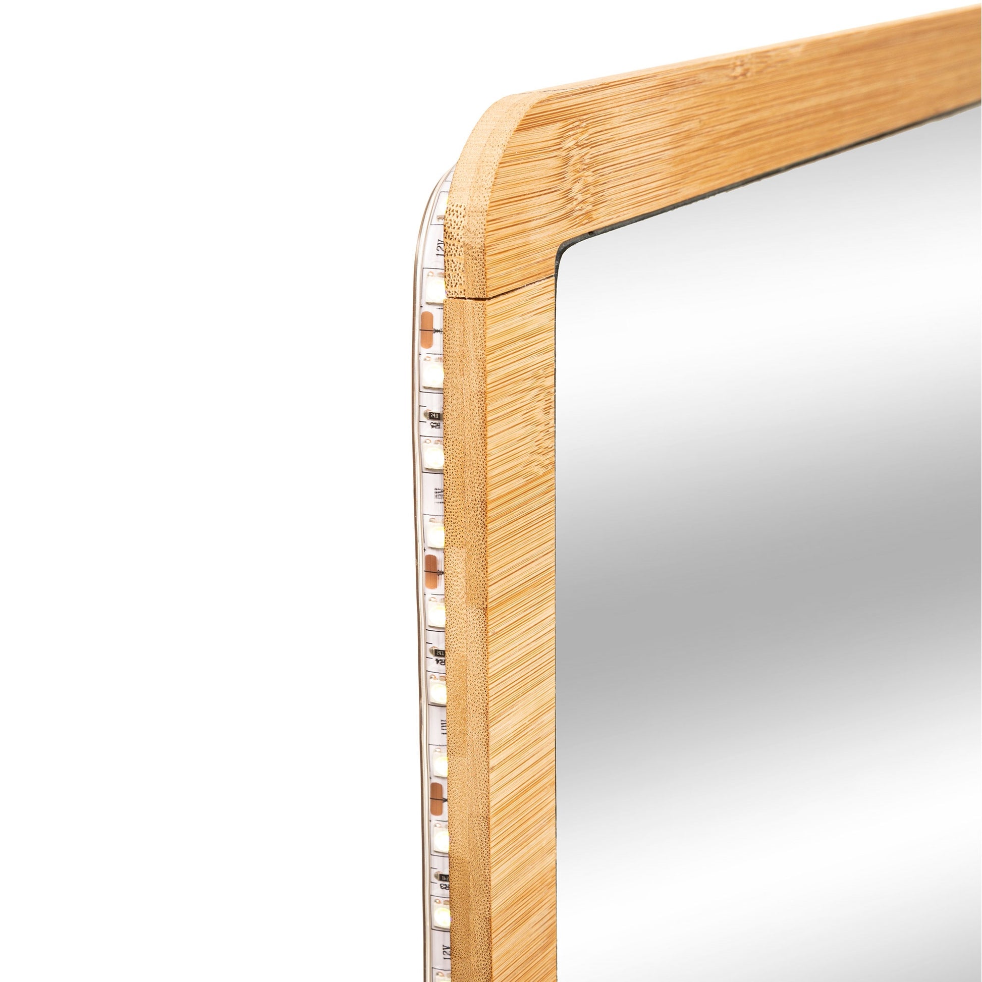 Espejo De Pared Rectangular, Con Luz Led_2