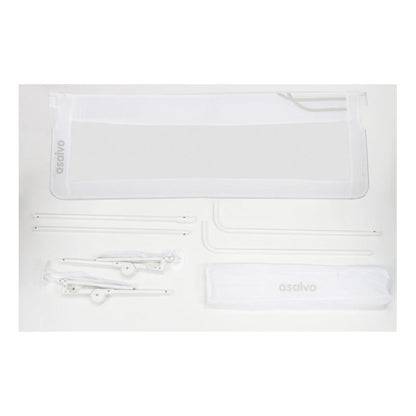 Grade de cama 2 em 1 rosa Asalvo