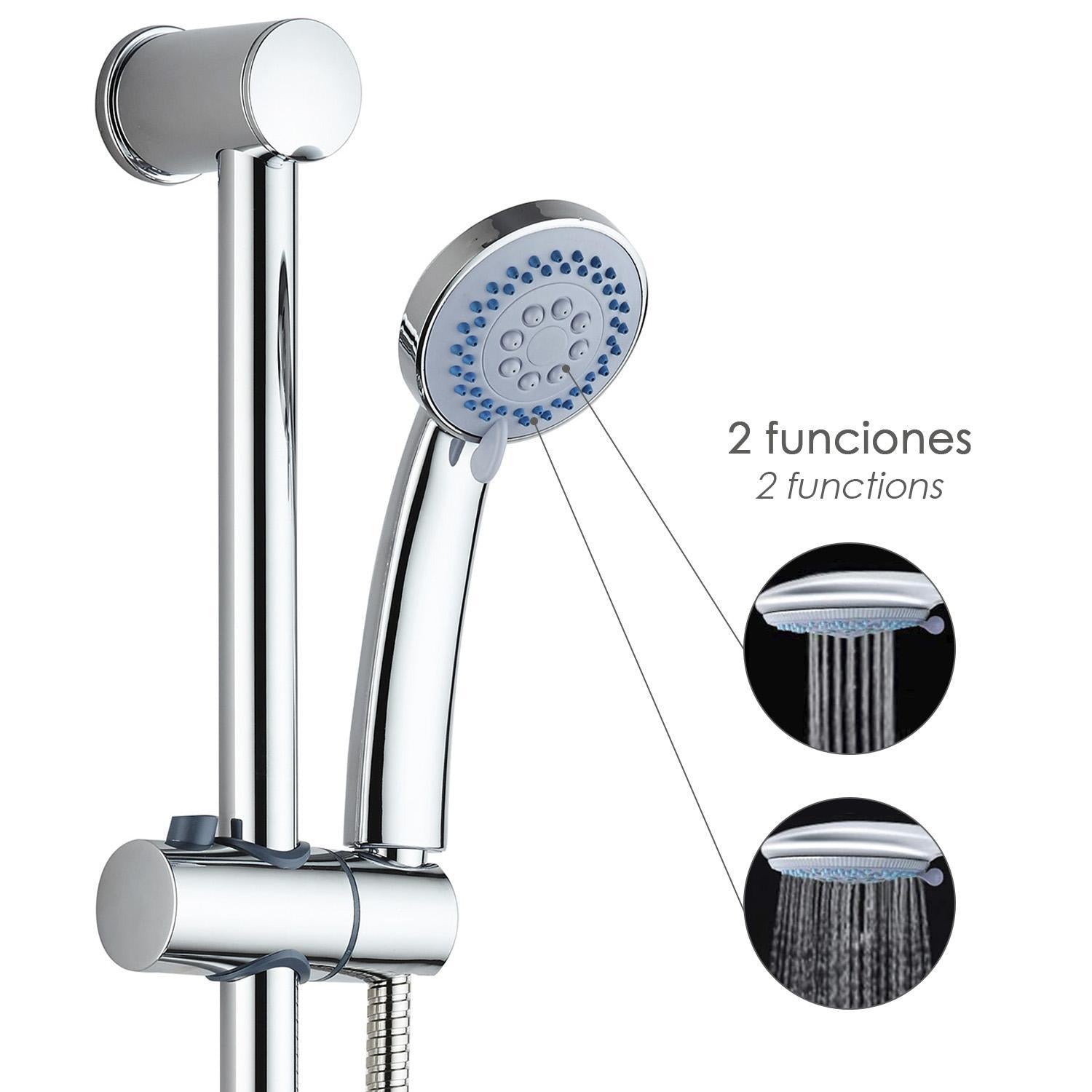 Maneral Barra Flexo Maurer 3 Posiciones Cromo