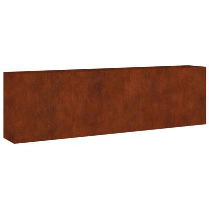 Jardinera Acero Corten 280x40x80 Cm_0